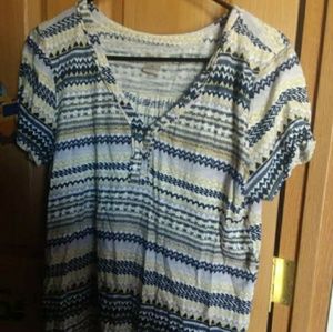 Lucky brand short sleeve top